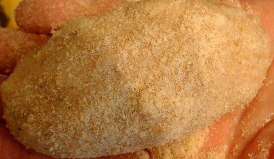 рыбные зразы с креветками