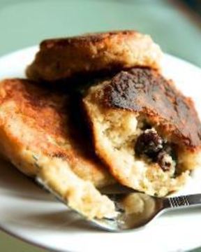 Творожные зразы с изюмом