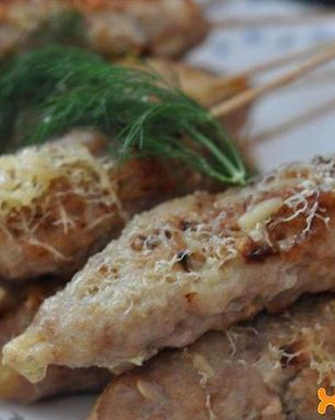 Зразы из фарша с сыром