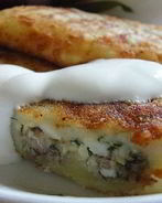 Зразы из картофеля с луком и яйцом