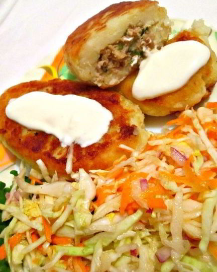 Рецепт зраз из пюре