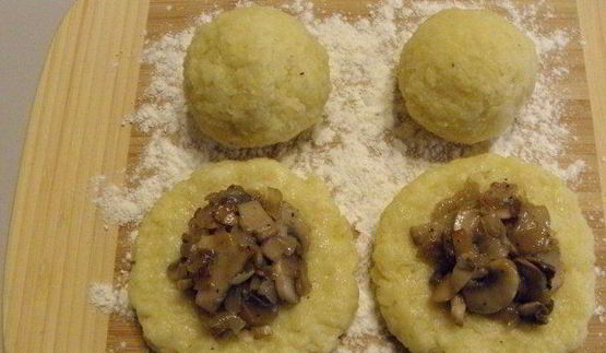 зразы картофельные с грибами