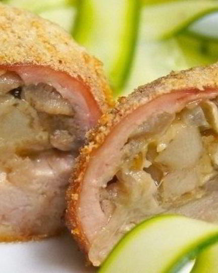 Рецепт зраз куриных с моцареллой