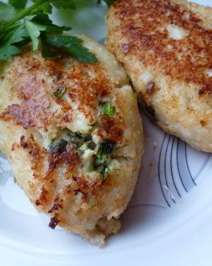 Рецепт зраз рыбных с яично-грибной начинкой