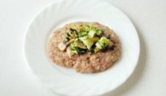 зразы с фаршем и грибами