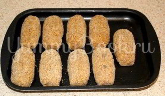 зразы с грибами и яйцом