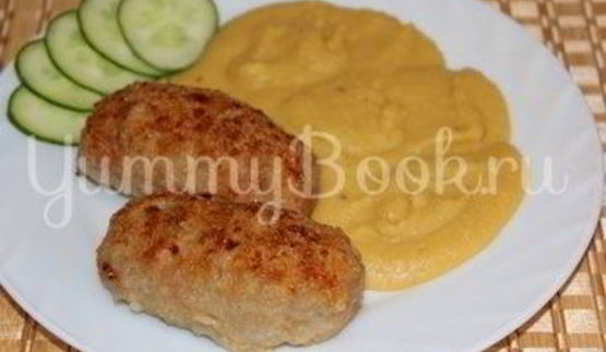 зразы с грибами и яйцом