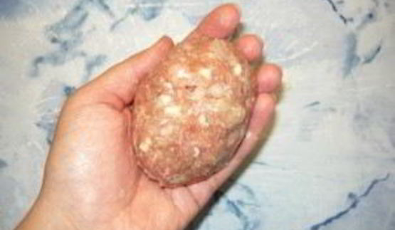 зразы с целым яйцом