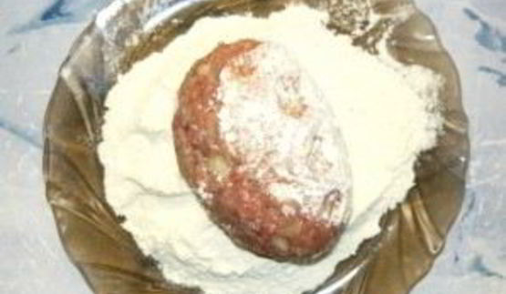 зразы с целым яйцом