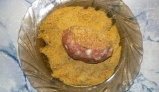 зразы с целым яйцом