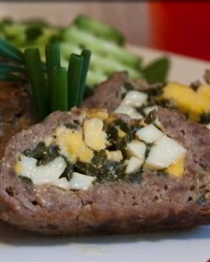 Рецепт зраз с зеленым луком