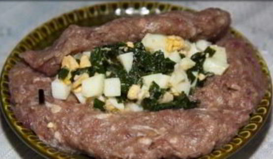 зразы с зеленым луком