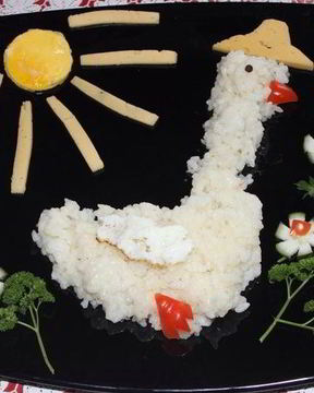 Детская каша Гусь на поляне