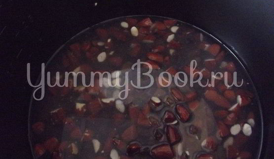 геркулесовая каша с миндалем и изюмом в мультиварке