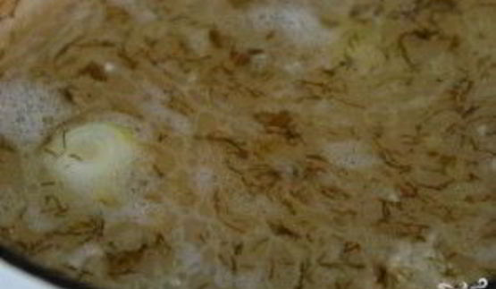 гороховая каша с мясом