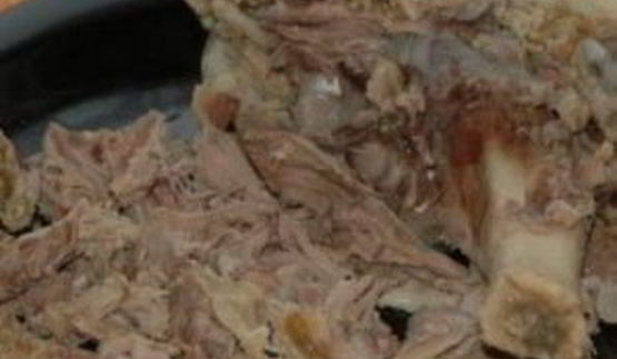 гороховая каша с мясом