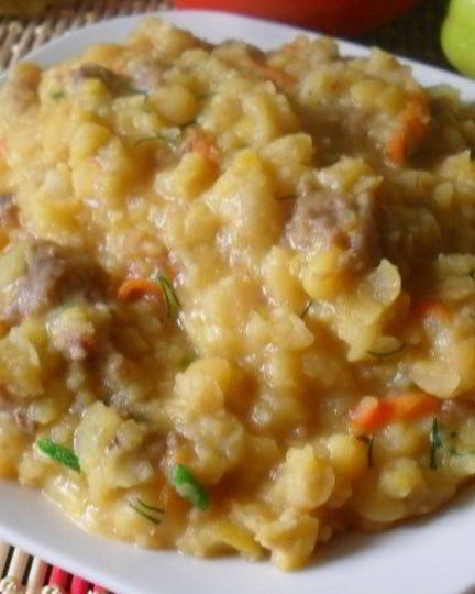 Рецепт гороховой каши в мультиварке без замачивания