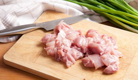 гречка по-купечески с курицей и зеленым луком