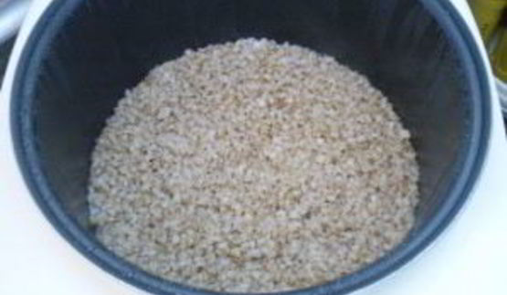 гречка под соусом