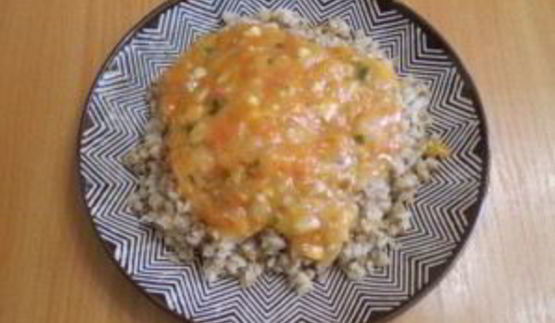 гречка под соусом