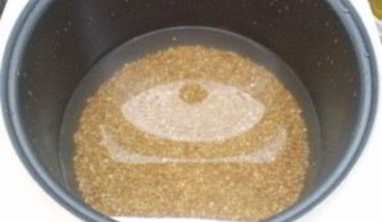 гречка под соусом