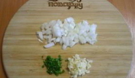 гречка под соусом