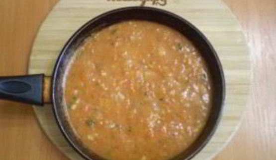 гречка под соусом