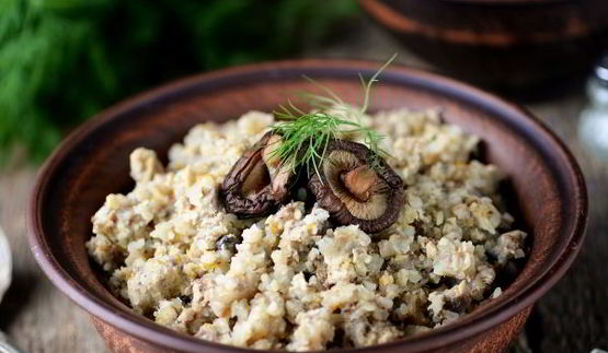 гречка с фаршем в духовке