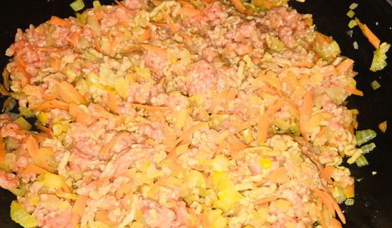 гречка с фаршем