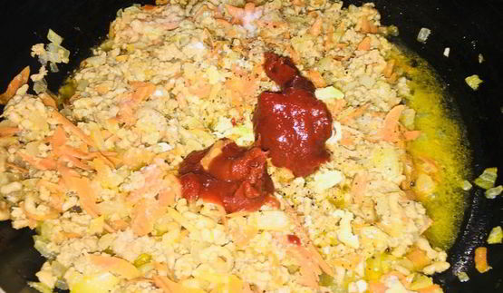 гречка с фаршем