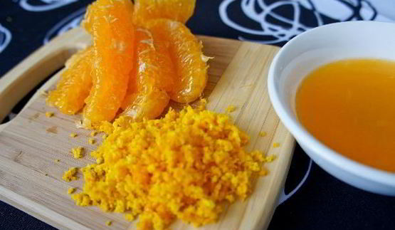 гречка с финиками и апельсинами