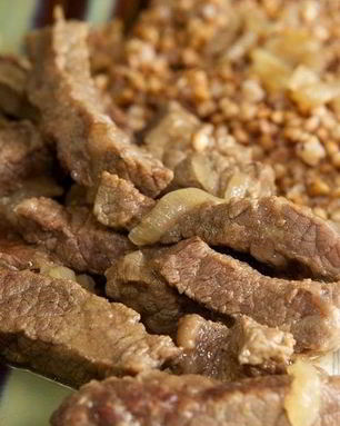 Гречка с говядиной в мультиварке