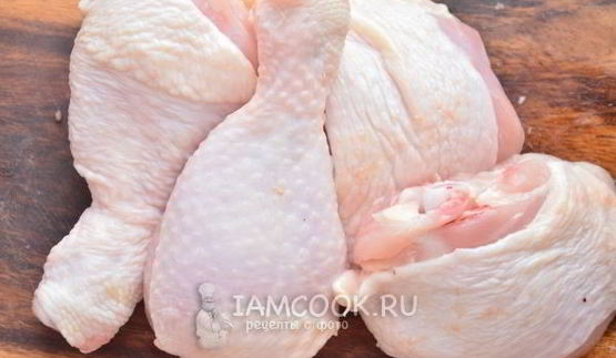 гречка с курицей и грибами