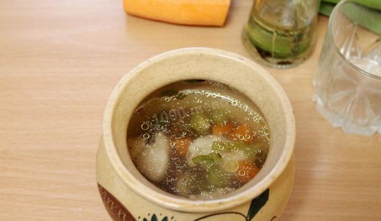 гречка с курицей в горшочке