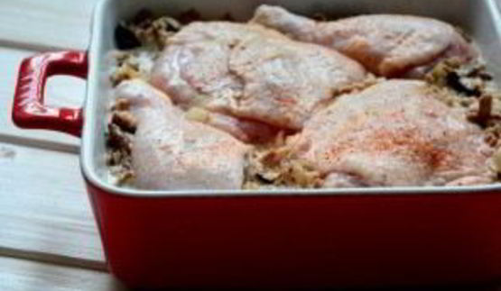 гречка с курицей