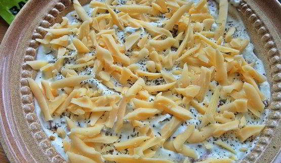 гречка с курочкой под сыром