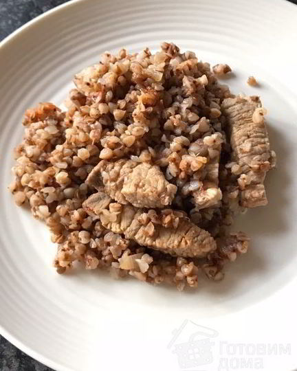 Рецепт гречки с мясом по-купечески