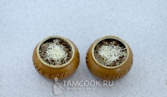 гречка с мясом в горшочке