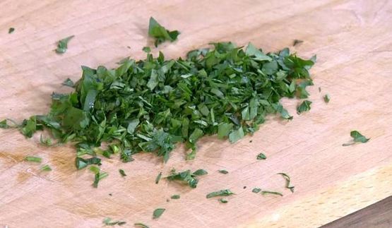 гречка с овощами, козьим сыром и белым вином