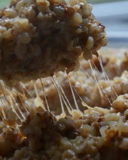 Рецепт гречки с сыром