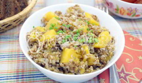 гречка с тыквой