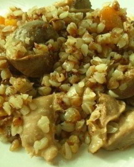 Рецепт гречки с желудками в мультиварке