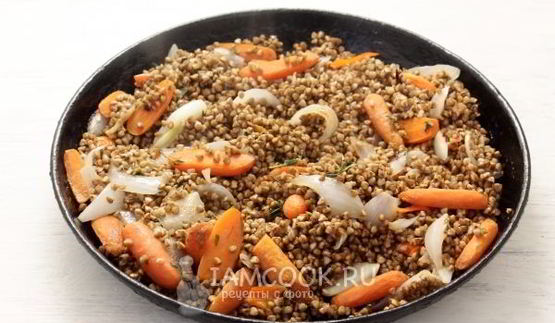 гречка со свининой в духовке