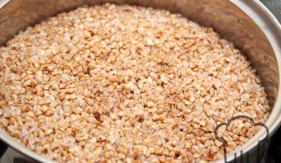 гречневая каша с грибами