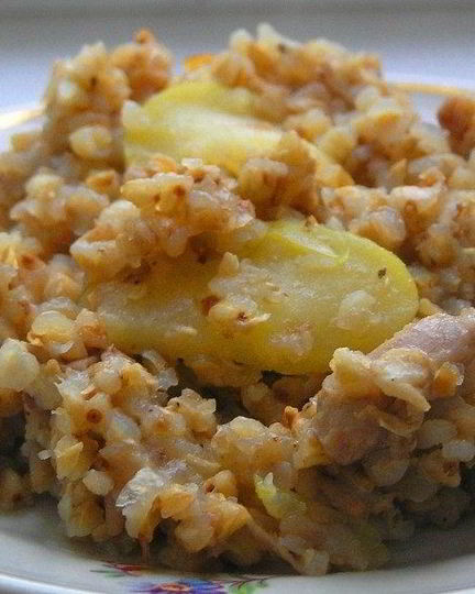 Рецепт гречневой каши с курицей