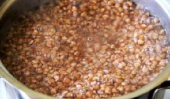 гречневая каша с маслом