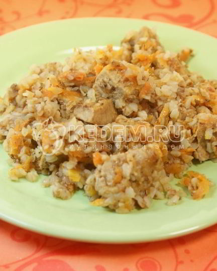 Рецепт гречневой каши с мясом