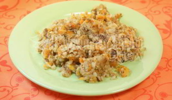 гречневая каша с мясом