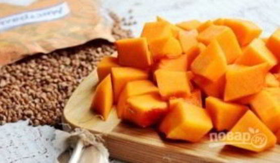 гречневая каша с тыквой