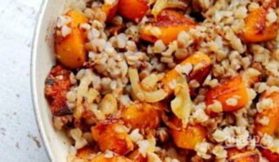 гречневая каша с тыквой